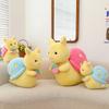 22cm Two Color Cute Little Snail Doll Plush Toy Super Cute Soft and Comfortable Doll Boy Girl Throw Pillow Decoration  Christmas