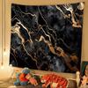 Black Gold Marble Hanging Bohemian Tapestry Indian Buddha Wall Decoration Witchcraft Bohemian Hippie Cheap Hippie Wall Hanging