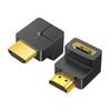 Pack Of 2 Adapter Male To Female Connector Supports 4K And 3D Suitable For TVs Monitors Laptops Smooth Gaming Experience