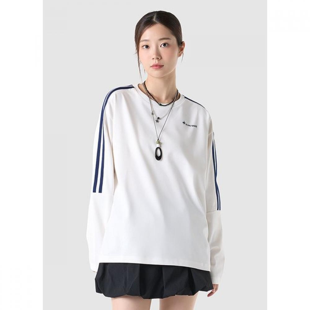 Le Coq SporTif Sunday Loose Long sLeeve T shirT Ivy   Qq323lrl82   Unisex WBL blue/110 public 2XL
