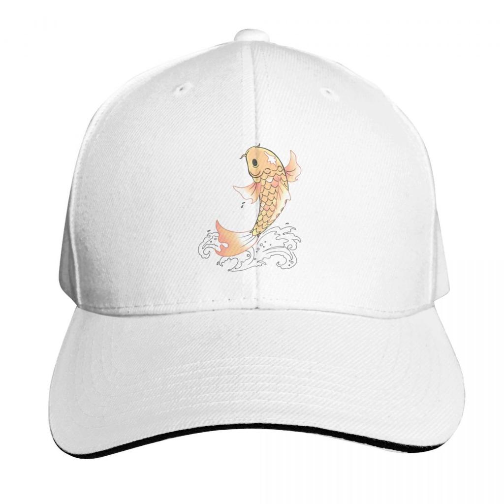 Koi Baseball Cap Hats for Unisex Hat Beach Sunhat Visor Girl Unisexs