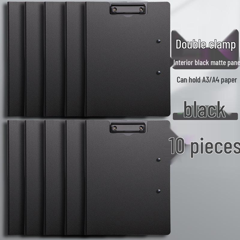 A4 Multifunctional Meeting Folder Blackboard Pad - Office & Student Supplies