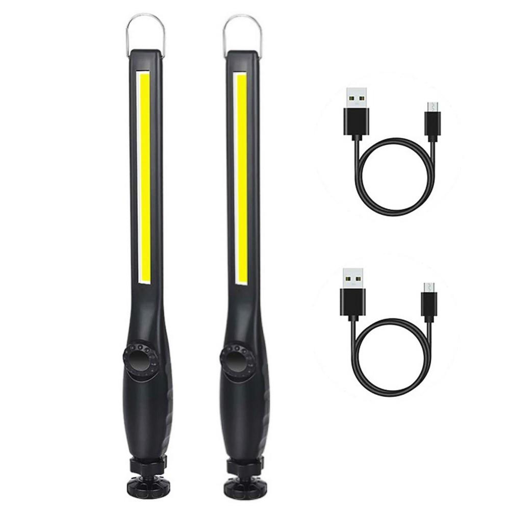 New COB LED Tactical Flashlight USB Rechargeable Torch Waterproof Work Light Magnetic Lanterna Hanging Lamp For Night Lighting