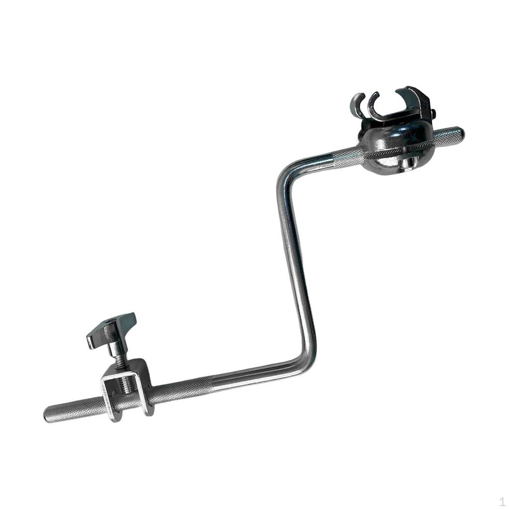 Bass Drum Cowbell Clamp Bracket Adjustable Mounting Accessories Sturdy Durable Accessory Jazz
