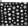 Fashionabla julsnöflingor Snowman 3D Nail Art Sticker Decal Girl fingernagel tillbehör