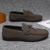 MAEDEF Men's Loafers Casual Flats Business Shoes Men Breathable Lightweight Slip on Boat Shoes Male Comfortable Men Formal Shoes