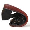 Summer Sandals Women's Mother Shoes Leather Soft Bottom Non-slip Fish Mouth Comfortable Large Size Hole Shoes Hollow Women's Shoes