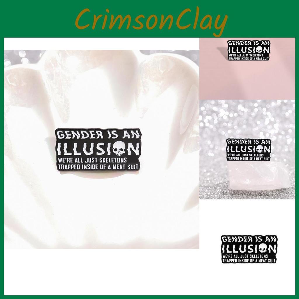 Fashionable Black Alloy Brooch Featuring Creative English Letter Design With Skull Motif Ideal For Collectors And Costume Accessories