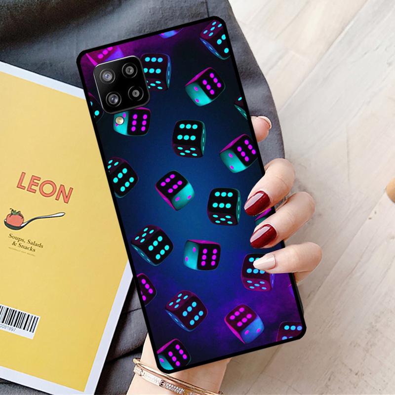 Würfel Poker Casino Für Samsung Galaxy A05 A06 A56 A36 A26 A16 A22 A32 A52 A54 A34 A14 A55 A15 A53 A33 A35 Hülle