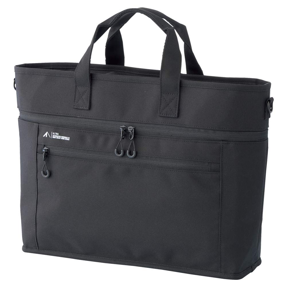 LIHIT LAB CORDURA Mobile Office Self-Standing Bag, Black A7760-24