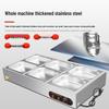 JPHZNB Commercial Countertop Food Warmer - 10 Pan Bain Marie