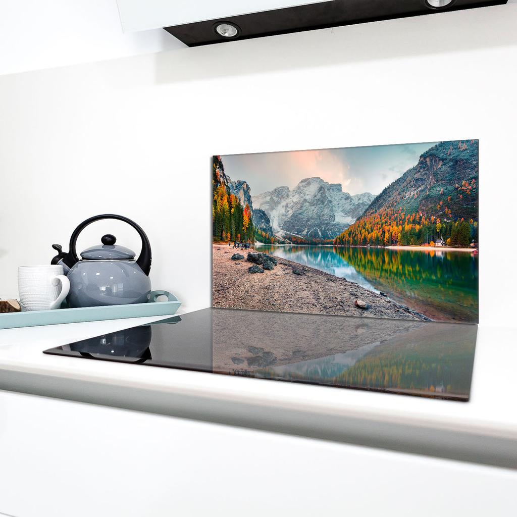 Glass Hob Protector 90x52 Mountains