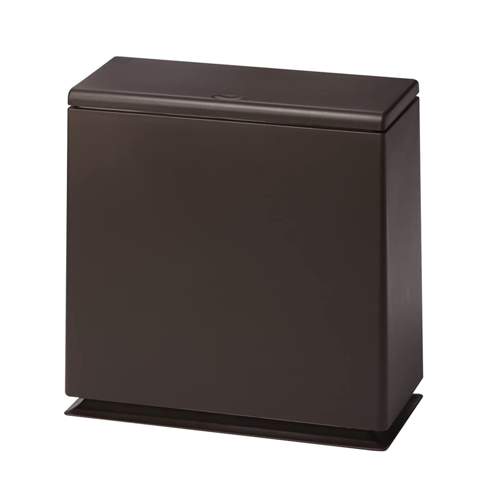 

ideaco trash can with lid brown TUBELOR kitchen flap 8.5L