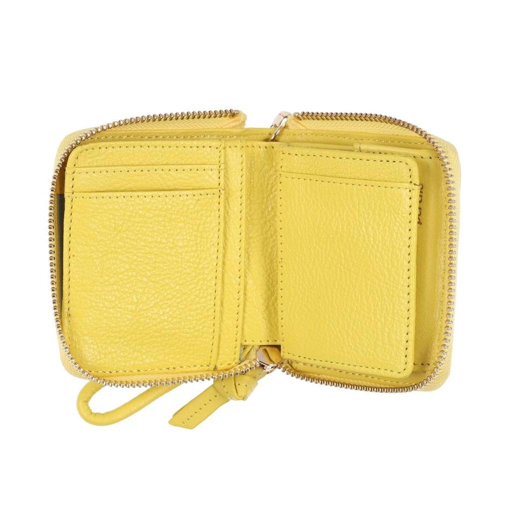 [Perke] Dot Embossed Palm Fit Strap Wallet
