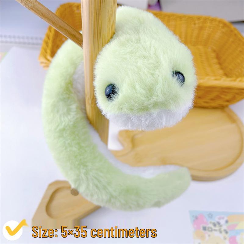 Plush Cartoon Snake Winter Scarf and Hair Accessories for Baby Ornament Embellishments