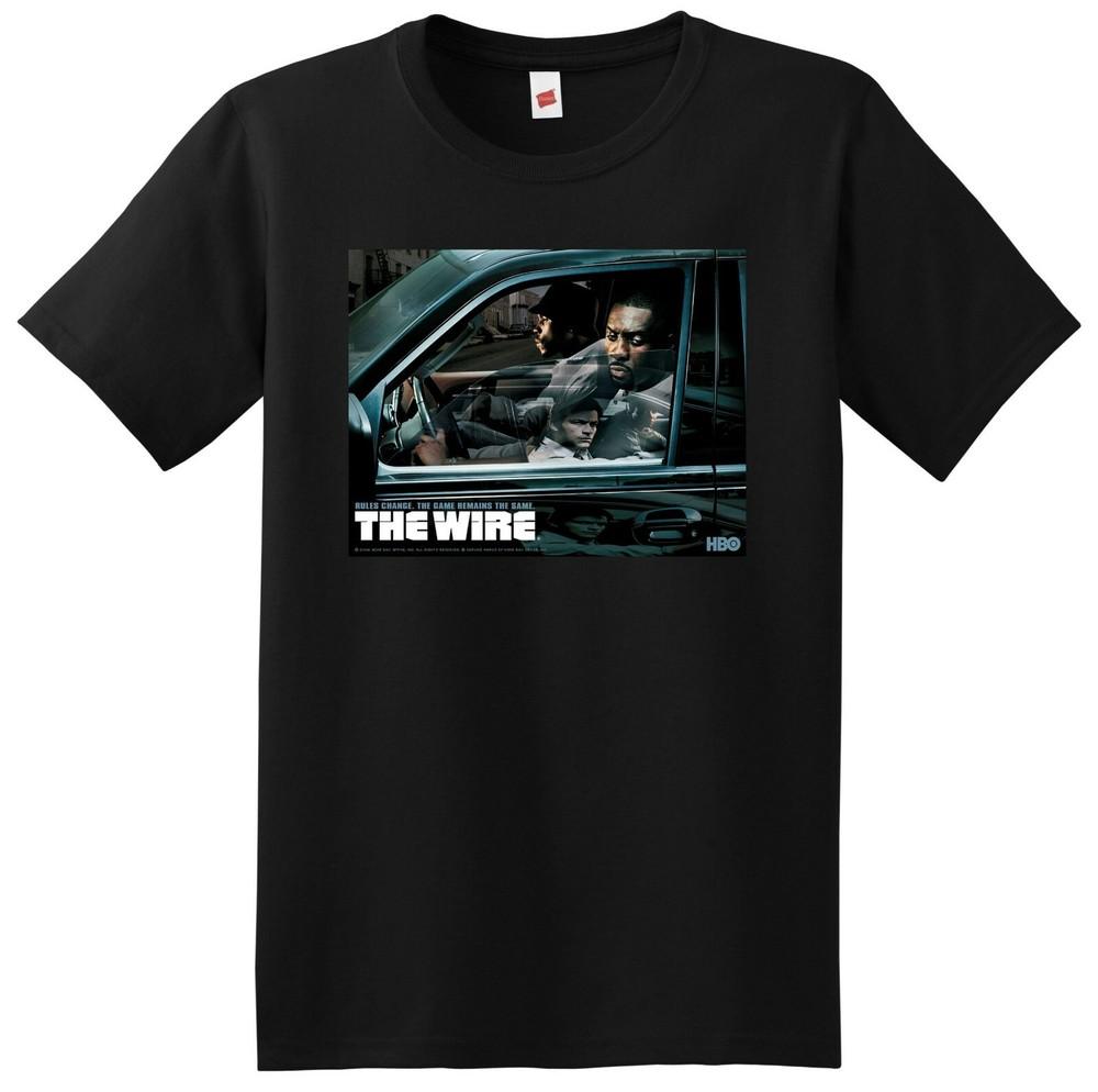 

THE WIRE T SHIRT tv show season 1 2 3 4 5 6 poster tee SMALL MEDIUM Unisex T-Shirt XXXL