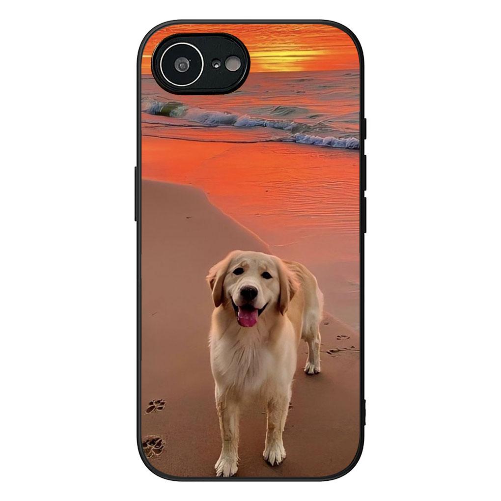 Soft Cover for Samsung Galaxy S25 S24 S23 FE Plus Ultra S7 Edge A16 A15 5G S25+ Coque Phone Case Golden Retriever Dog
