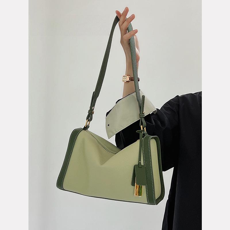 

Сумка подмышку Женская сумка из коровьей кожи Нишевая сумка Сумка на плечо Сумка кроссбоди Кожаная сумка-ведро