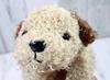Shinada Lazy Party Fluffy Dog Brown (Small) 8 x 18 x 6 cm Plush Toy, Animal Merchandise, FLPB-0100
