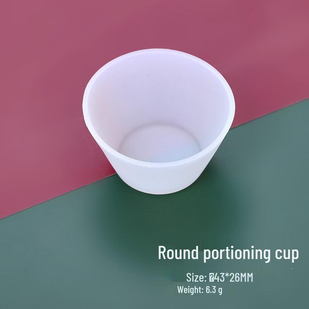 Multifunction Silicone Measuring & Mixing Cup with Epoxy Stirring Stick and Glue Dispensing Spoon for DIY Baking Tools