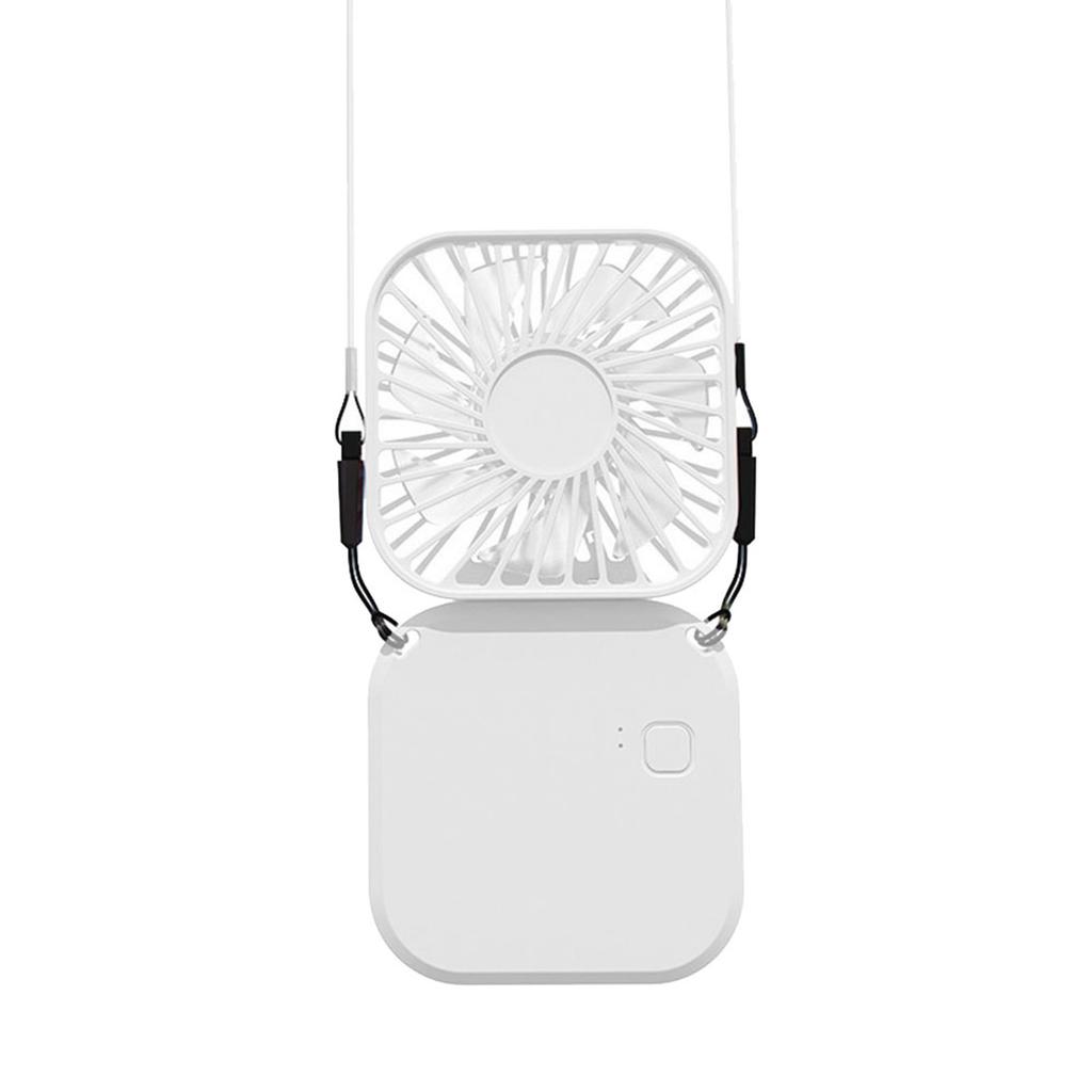 Rechargeable Fan Ultra Quiet With Power Bank 15*8*3.2cm ABS
