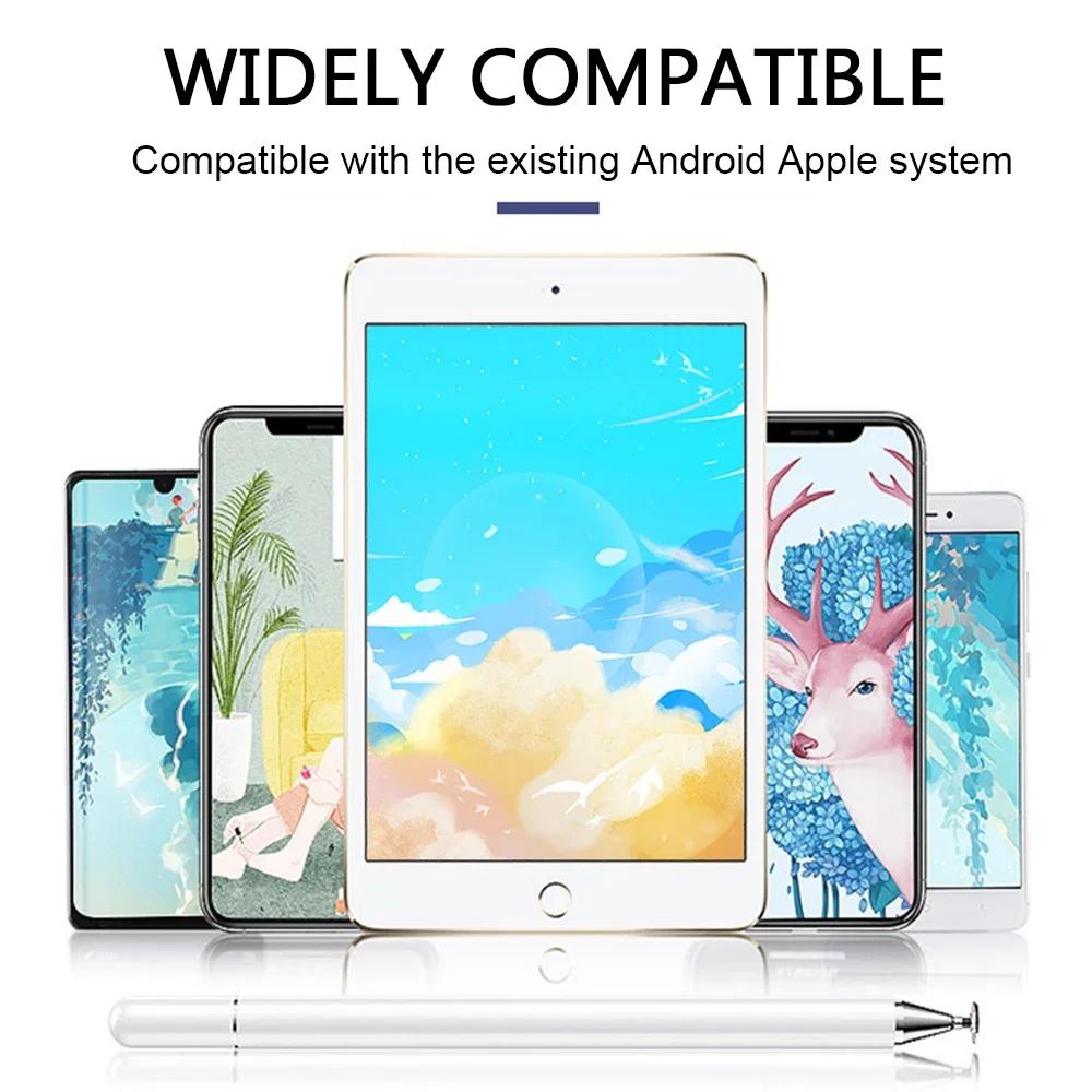 Multi Device 3 in 1 Stylus Pen For iPad Xiaomi Tablet Smart Phone Apple Pencil iOS Android Touch Pen Drawing Capacitive Pencil