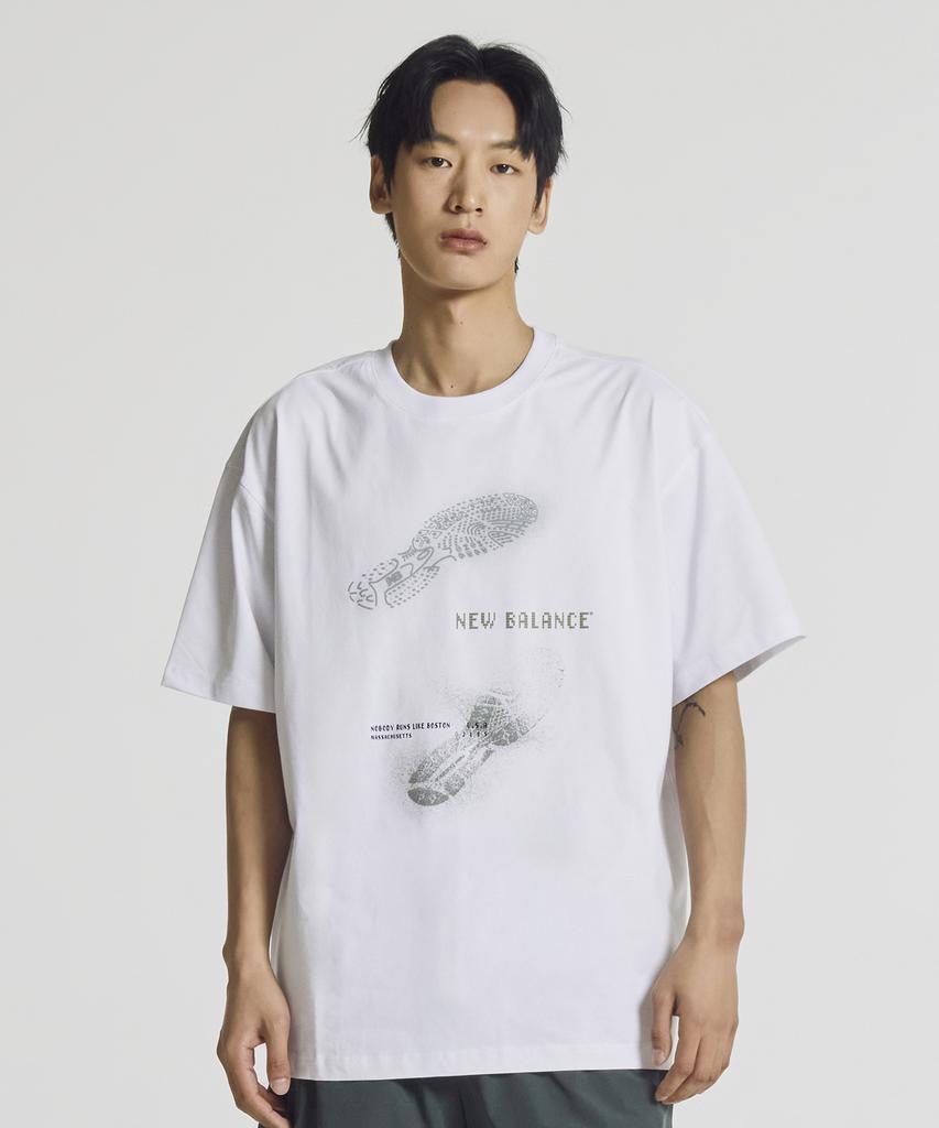 Nyuballanseu Nbneg31703 / Uni Trackster Short Sleeve T-Shirt (White)