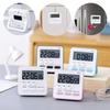 Adjustable LCD Display Desktop Egg Timer Digital Timer Stopwatch Kitchen Timer Electronic Alarm Clock
