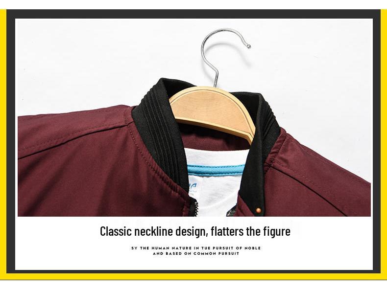 Men's Breathable Casual Jacket - Hoodless, Zipper, Japanese Style for Spring and Autumn