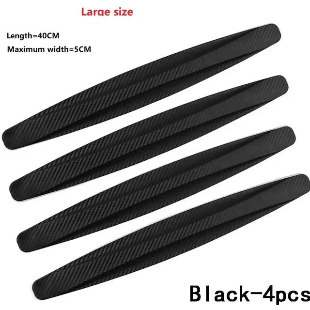 8Pcs Large/Small Size Car Bumper Protector Strip Guard Corner Protection Strips Scratch Protector Crash Blade Anti-Collision