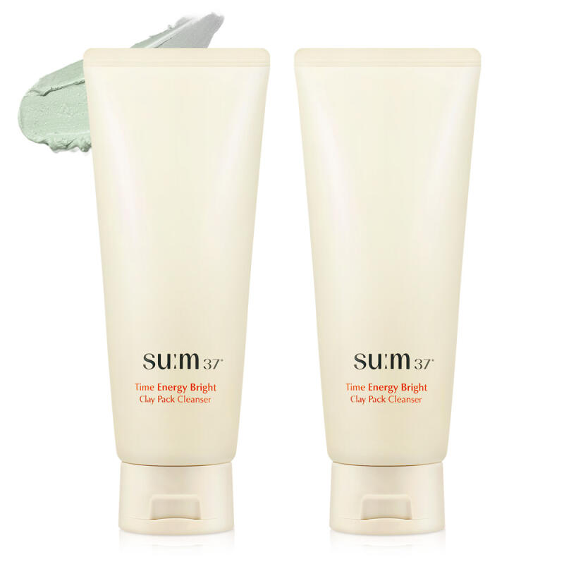 

SUM37 Time Energy Bright Clay Pack Cleanser x2