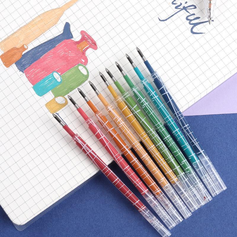 Morandi-Farben Retro Stiftminen: Druckbleistift, Neutrale Farbtöne, Ideal für Schüler, Notizbücher, Markierungen & Japanisch inspirierte Schreibwaren