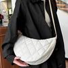 Crossbody Bag Diamond Grid Quilted Dumpling Bag Shoulder Bag Large Capacity