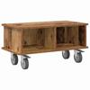 TV-Ständer Altholz-Optik 68,5 x 35 x 35 cm Holzwerkstoff