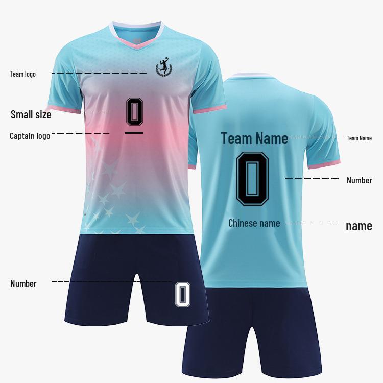 Barns volleyboll- och tennis träningsset med kort ärm för pojkar - Sommar tävlingsuniform