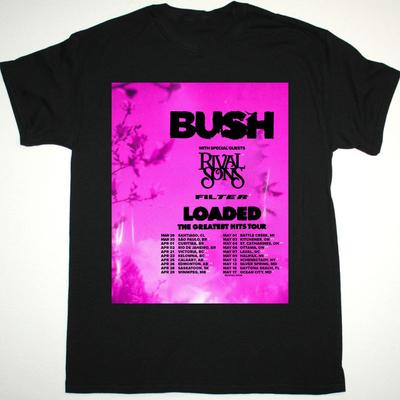 NEW Bush Band Tour 2025 Gift for Fans S To 5XL T-shirt