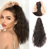 Synthetic Claw Clip In Wavy Ponytail Hair Extensions Short Hairpiece Hair Bun Fake Natural Hair False Pigtail For Women