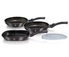 SET OF 3 GRANITE PANS BERLINGERHAUS BH-7048