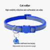 Reflektierendes Katzenhalsband mit Sicherheits-Aufreißverschluss und Glöckchen