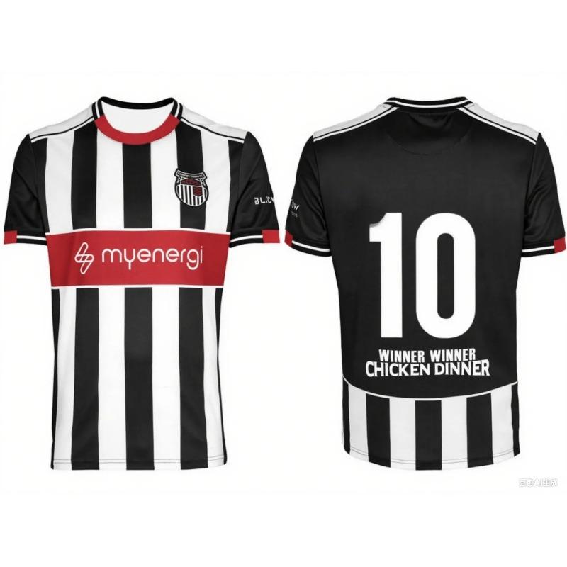 Camisa Casa e Fora do Grimsby Town Camiseta Esportiva Casual Masculina Top Solto Neutro para Treinamento de Futebol
