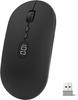 MAMBASNAKE X1 Wireless Mouse, 2.4GHz [Ultra-Slim Model with High Precision and Sensitivity], Quiet Click, Type-C Rechargeable, Power Indicator