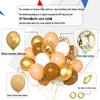 30-Piece Matte Balloon Set for Birthdays and Weddings, Vacuum-Packable