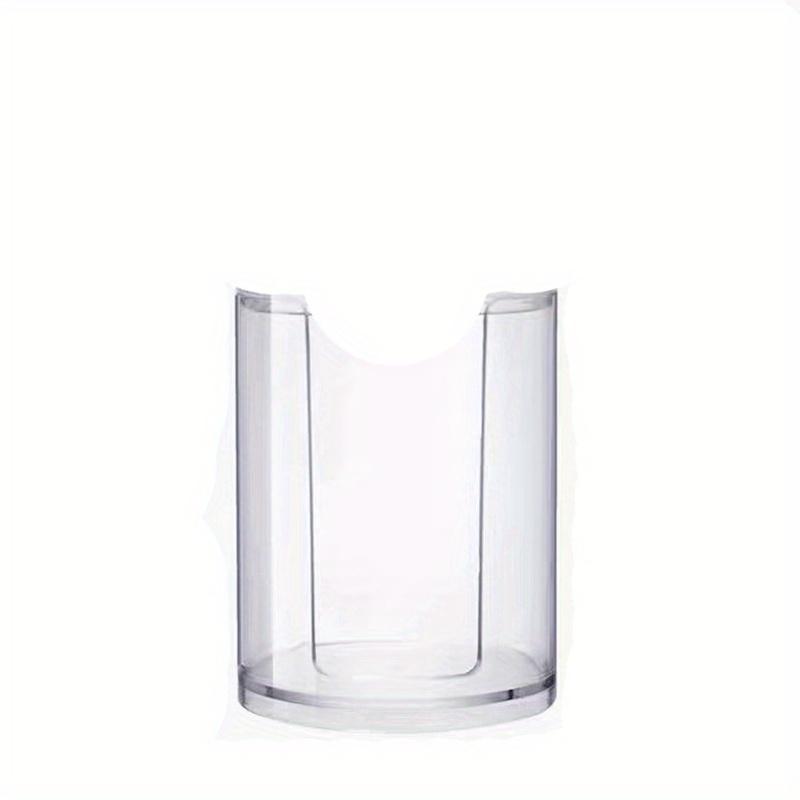 1pc Bathroom Paper Cup Dispenser, Small Disposable Paper Cup Holder, Bathroom Vanity Plastic Cup Dispenser