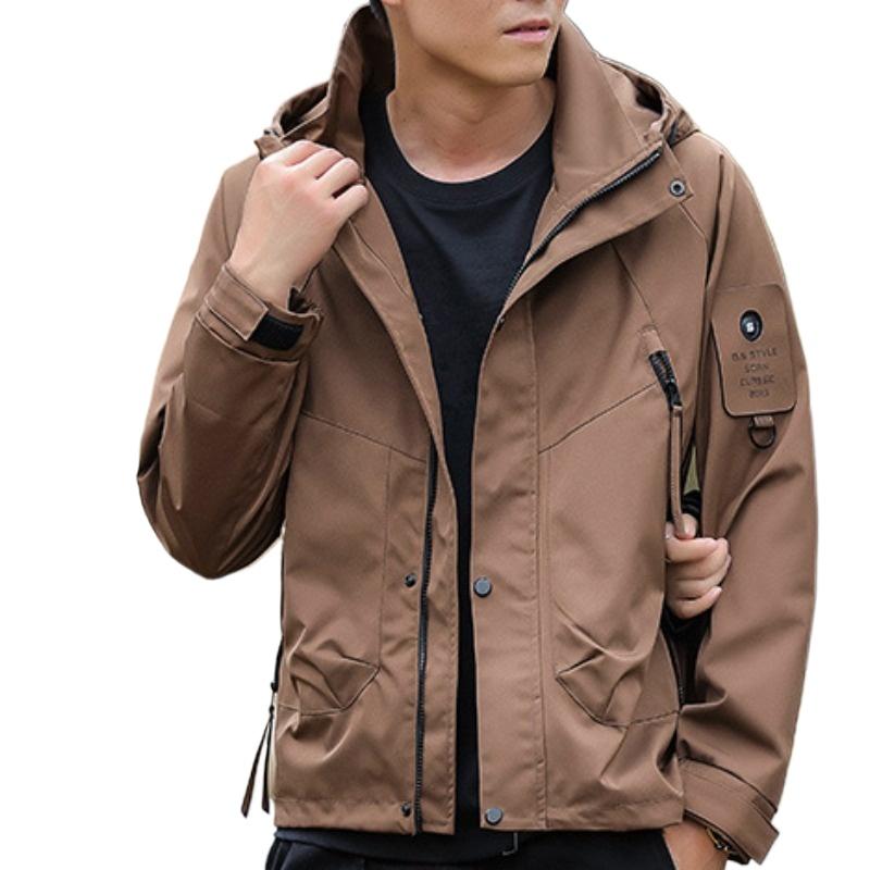 

Новая осенне-зимняя зеленая свободная модная брендовая рабочая куртка с капюшоном, куртка-топ для мужчин и женщин, повседневный тренд 4XL