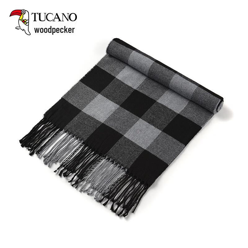 Woodpecker Autumn/Winter Plaid Scarf