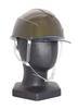 Tanizawa Seisakusho Helmet with Airlight S Visor Transparent Dark Olive Transparent Chin Strap Specification Tanizawa X GranGear Collaboration Product