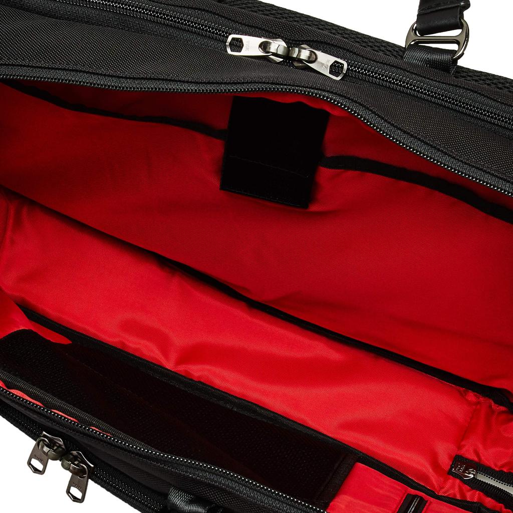 Hideo Wakamatsu Louver 3-Way Large Business Bag