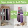 Space Saving Hijab Holder Foldable Legging Hanger Storage Tools Scarf Organizer  Closet Storage