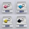 Stylish Love Heart Keychain Eye Catching Key Chain Bag Charm Decorations Fashionable Metal Pendant for Backpacks