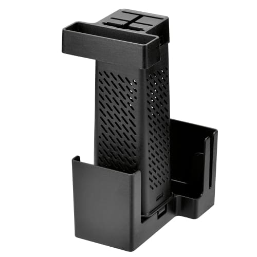 

Shimomura Kogyo, Made in Japan, Professional Grade, Knife Stand with Slicer Storage, Dishwasher Safe, PG-652